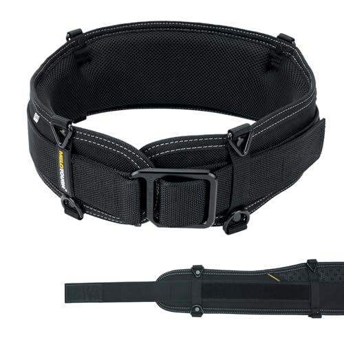 MELOTOUGH Padded Tool Belt,and Drill Holster Impact Driver Holster with Bit Pouch
