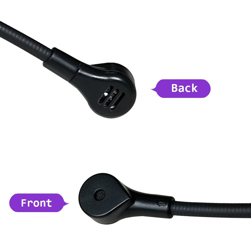 Replacement Mic Compatible with HyperX Cloud 3 Headsets, Microphone Replacement Compatible with Hyper x Cloud III Headphones