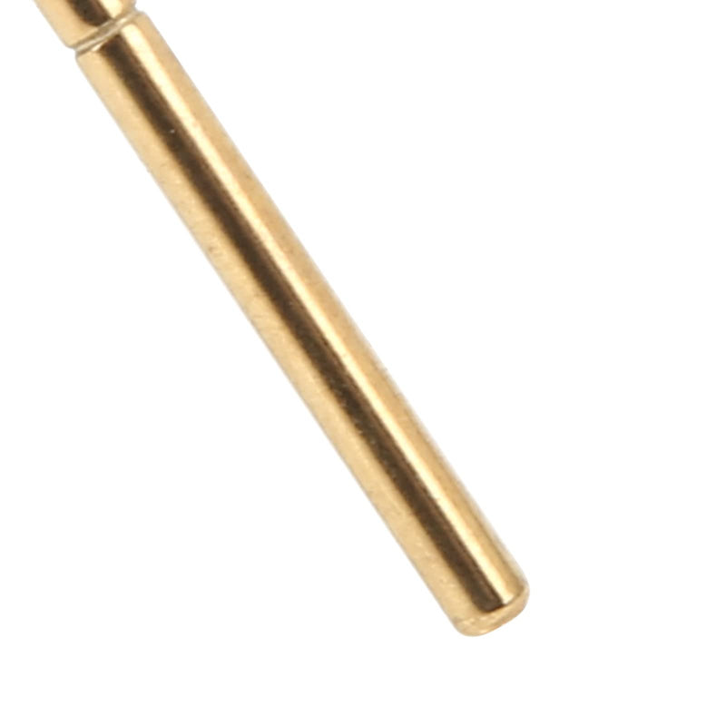 Pack of 100 P125‑D Spring Test Tips Large Round Head Type 2.0 mm Diameter Pogo Pin Test Tools PCB Testing Pin The Spring Test Tip