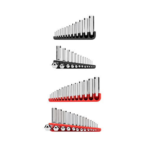 TEKTON Ball End Hex Key Set, 28-Piece | KLX91301 28-Piece (0.050-3/8 in., 1.3-10 mm)