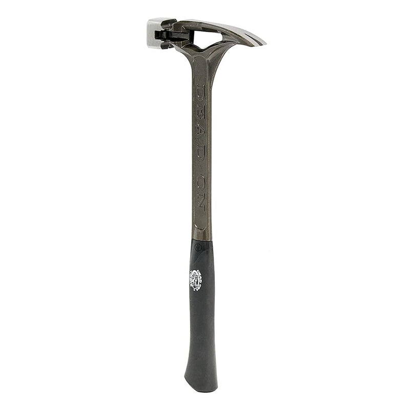 Dead On DOS22S 22-Ounce 18-Inch Steel Smooth Face Hammer, silver