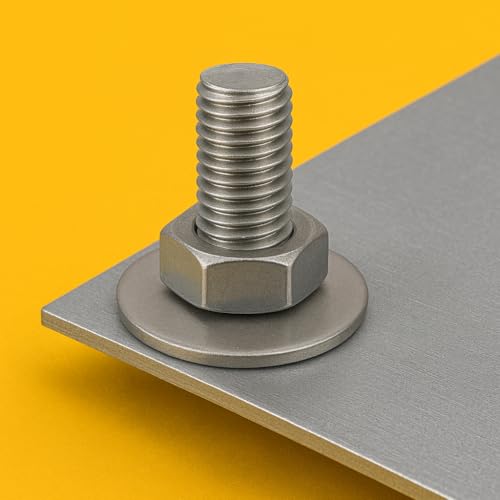 BCP Fasteners 5/16" 304 Stainless Steel SAE Flat Finish Washers, 500 Pack 5/16"