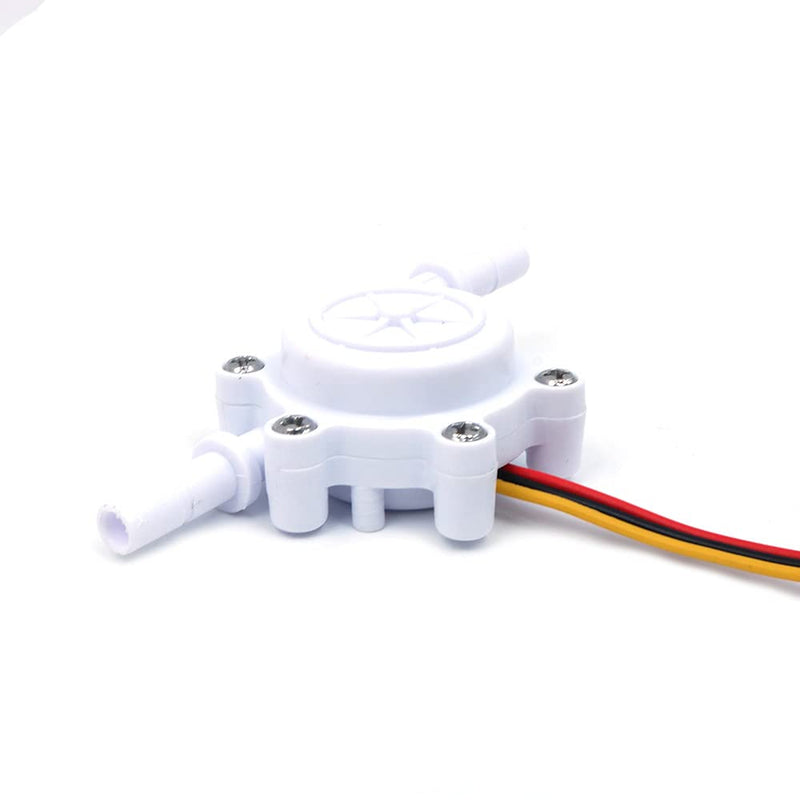 1/4" Hall Effect Water Flow Sensor Switch Flow Meter Meter Liquid Meter DC 5V 0.25-5L/min