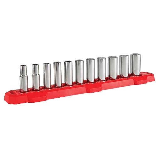 CRAFTSMAN Socket Set, Metric, 3/8" Drive, 6 Pt., 11Piece (CMMT12045) 3/8" in