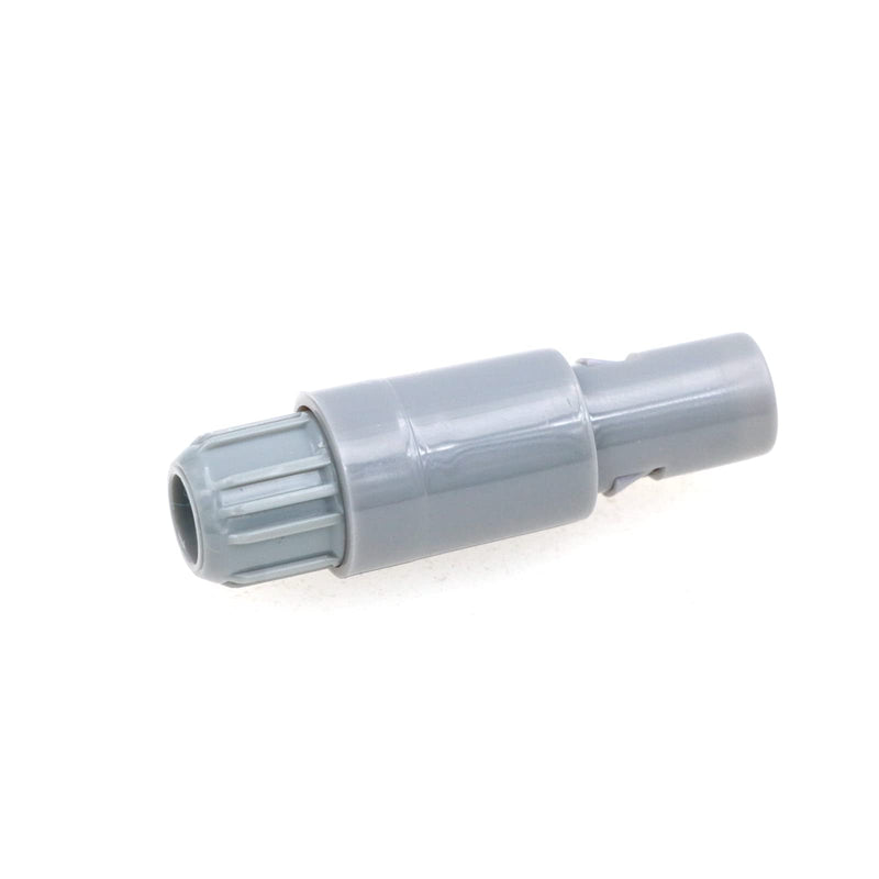 1P Plastic PAG PKG Male Socket Push Pull Self Locking Hold Plug 2 Pin Male for Medical