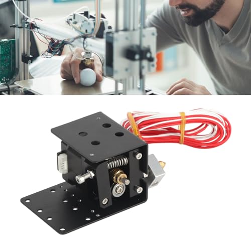 3D Printer Hotend Kit All Metal Hotend Extruder Nozzle 0.4mm 24V 40W 42 Stepper Motor for Anet A8 Plus 3D Printer Upgrade Replacement