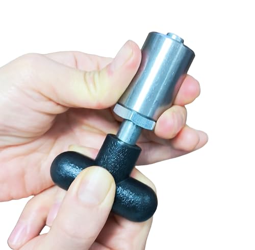 Handle Spring-Loaded Pull pins, Steel Spring plungers/Dowel pins, Handle Pull Rod knobs, Screw Locks with Platform (T-Handle 1/4in-2Pcs) T-handle 1/4in-2Pcs