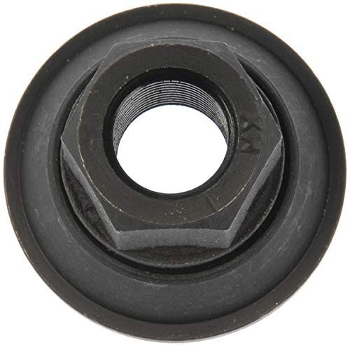 Dorman 611-127 Wheel Nut 9/16-18 Flanged Flat Face - 7/8 in. Hex, 1-1/16 in. Length Compatible with Select Ford Models, 10 Pack