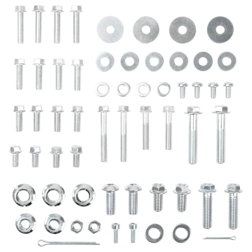 TUSK 60 Piece Metric Motorcycle Trail Bolt Kit