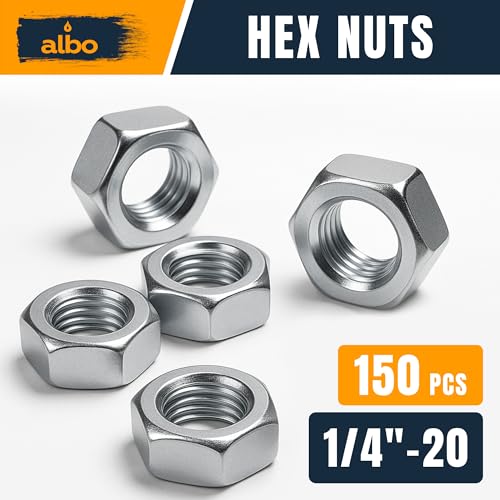 Fender Flat Washers 1/4" x 1-1/4" & 1/4-20 Hex Nuts