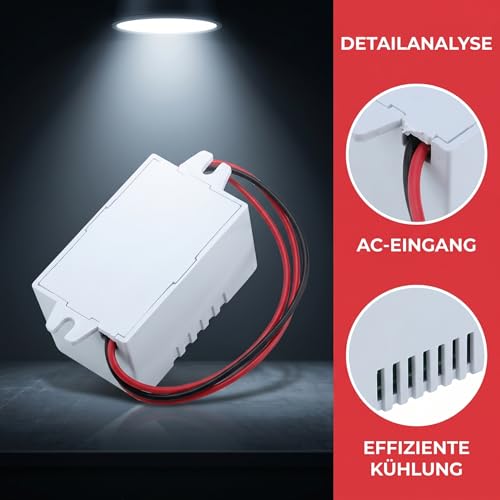 5 V 0.6 A Switching Power Supply Module with Housing, AC/DC Converter Switching Power Supply, Charging Board Switching Adapter Power Supply Module, Constant Voltage Power Supply Module, 220 V Step-Down Converter 5 V