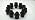 10PCS M22x1.5 Hex Wheel Lug Nuts 10