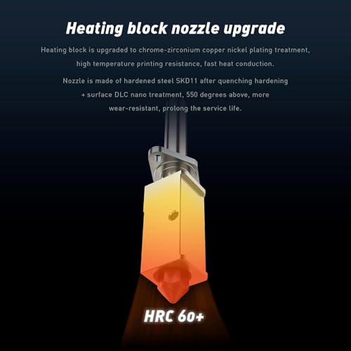 Ender 3 Hotend Upgrade for Voron 2.4 Ender 3 V2 Pro Cr10 Ender 5 Pro/Plus Ender 6 Rapido Dragon Hotend 3D Printer Part Kit Ceramic All Metal Hot end Copper Heater Block Bimetal Heatbreak