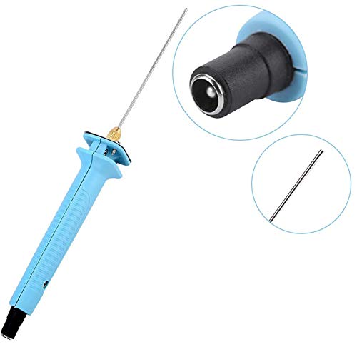Electric Styrofoam Cutter, AC110-240V 10cm Needle Type Electric Hot Wire Foam Cutter Pen Tool with Power Supply for Art Model Making (EU Plug) EU plug