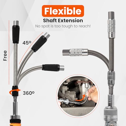 Ratcheting Screwdriver Set – 68-in-1 Compact Precision Tool Kit with Magnetic Bits, Mini Ratchet Screwdriver for Electronics, Home Repair