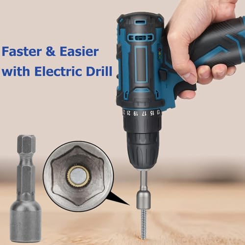 100Pcs 304 Stainless Steel Fence Staples for Wire Fencing, Reusable Fence Fasteners for Wire Mesh & Woven Fencing, Easy Install with Power Drill 100 pcs