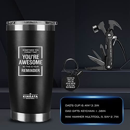 Birthday Gifts for Men-Fathers Best Day Gifts for Him Awesome for Dad Inspirational for Women Mothers Day Anniversary for Husband Coworker Tumbler Q-AWESOME