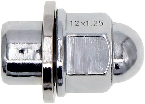 Dorman 611-241 Wheel Nut M12-1.25 Mag - 21 mm Hex, 41.58 mm Length Compatible with Select Nissan Models, 10 Pack
