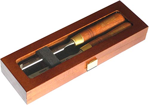 Narex Right & Left Paring Chisel 12 mm in Wooden Box Pack of 2 12 mm, small
