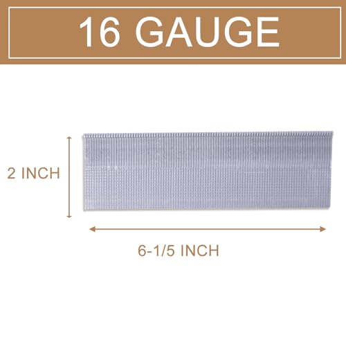2 Inch Flooring Nails 16 Gauge L-cleat Nails （1000 pack） 2 Inch/ 1000 Pack