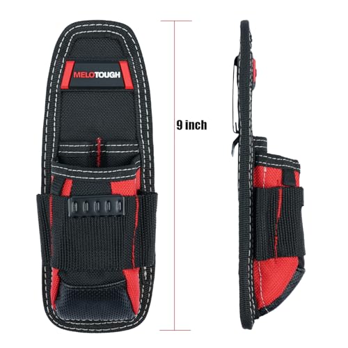 MELOTOUGH Small Tool Pouch with Belt Clip,Small Tool Holder Pouch, Min Work Organizer Tool Holster and Knife Holder