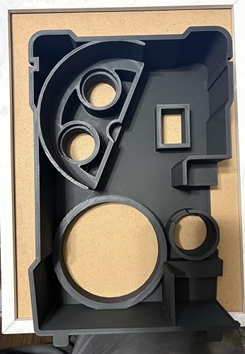 Organizer insert for Packout that fits M18 2880-20 grinder Tool Compact Organizer Tool Accessory in Black
