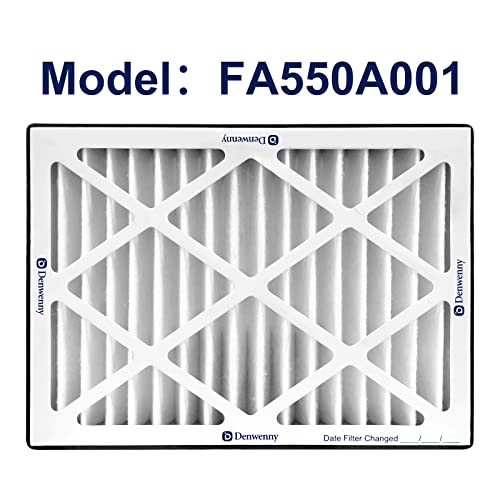 Merv 11 Air Filter, FA550A001, for KingMaster F12 / KingMaster F12D, 4-Pack, White