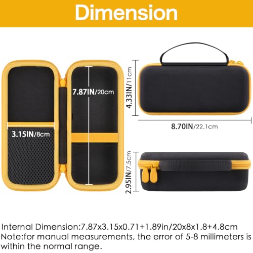 khanka Case for DEWALT DCS438B Cut Off Tool + ToughSound Pro Bluetooth Speaker, Case Only