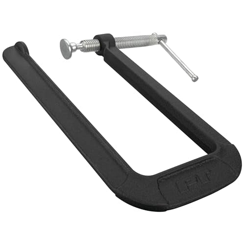 Performance Tool W3982 8 in. Deep Throat Cast Iron C-Clamp