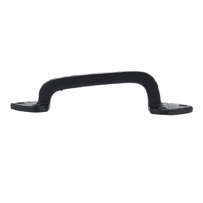 A29 Black Door Handle Pull, Heavy Duty Long Kitchen Cabinet Handles, Antique Cabinet Pulls, Door Handles, Closet Handle, Gate Cast Iron Finish, Spade Pull BPC 2 Pk