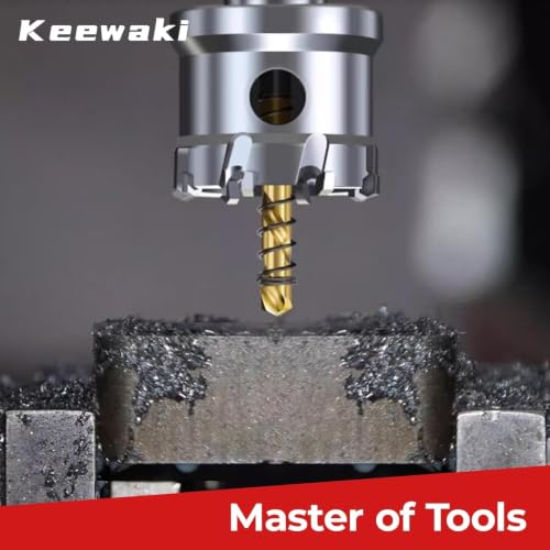 6-Inch TCT Carbide Hole Saw Cutter for Stainless Steel & Metal 1-Piece Set(6")