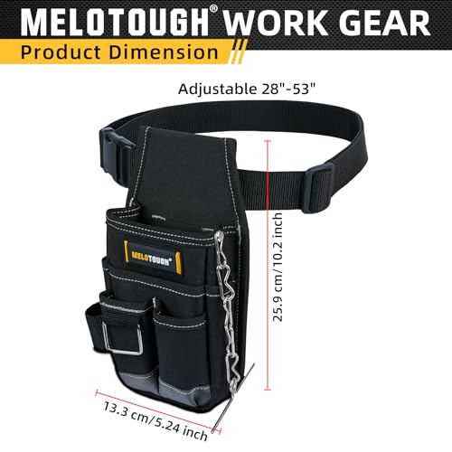 MELOTOUGH Pocket Tool Pouch, Drill Belt Holder
