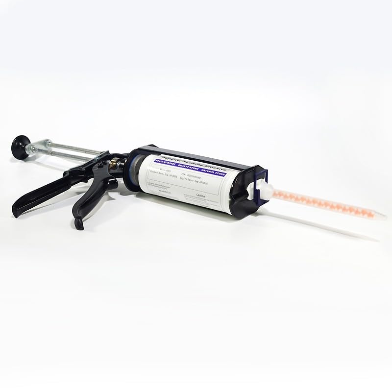 10:1 Dispenser Gun for 250ML(8.45 oz) for 2 Part Adhesive Cartridges - Professional Mixing Impression Dispensing Dispenser for Two-Component AB Glue