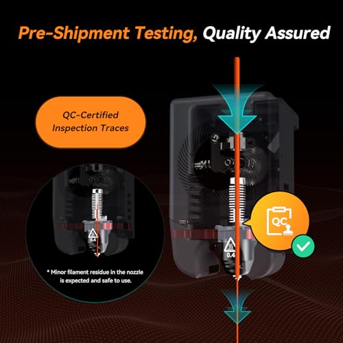 Flashforge Nozzle Assembly for Adventurer 5M 3D Printer, 0.4mm-280°C
