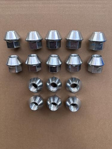 16PCS M14x1.50 Factory Style Wheel Lug Nuts 611-979 Replacement for 2012-2025 Dodge Ram 2500 3500 SRW, ‎2011-2023 Dodge Charger, 18-22 Challenger, 21-25 Durango Steel Wheels Model