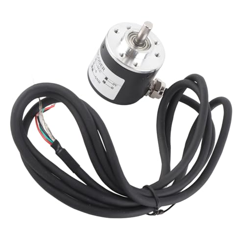 Optical Absolute Encoder Sensor 10 x 8 x 7 600p R Magnetoelectric Incremental Encoder 5V 24V AB 2 Phase Wave 6 mm Delivers Optical Encoder Disc