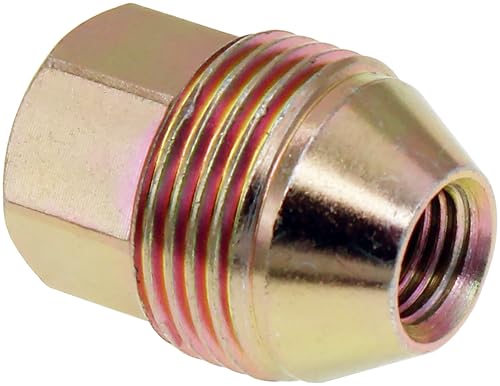 Dorman 611-308 Wheel Nut M12-1.50 External Thread - 21 mm Hex, 34.8 mm Length Compatible with Select Pontiac Models, 10 Pack
