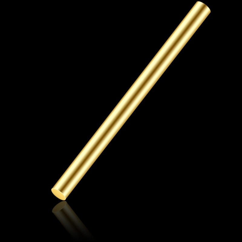 DYWISHKEY 1 Pieces 12 inches 3/4 inch Brass Rods, Brass Round Stock Lathe Bar Stock for DIY Craft Making, Handle Pin, Brass Rod 3/4 inch in Diameter, 12 inches in Length 3/4"x12"