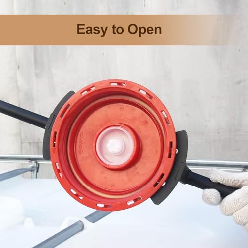 Criez Heavy Duty IBC Tote Lid Wrench - Industrial Grade Steel Opener for 6.5 inch Standard IBC Tank Caps