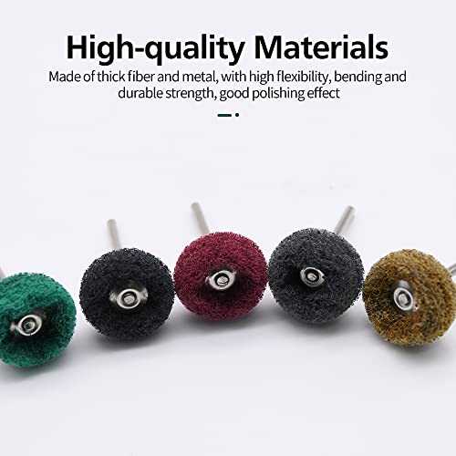 200pcs Abrasive Wheel, 1" Buffing Polishing Wheels 200pcs Abrasive Wheel