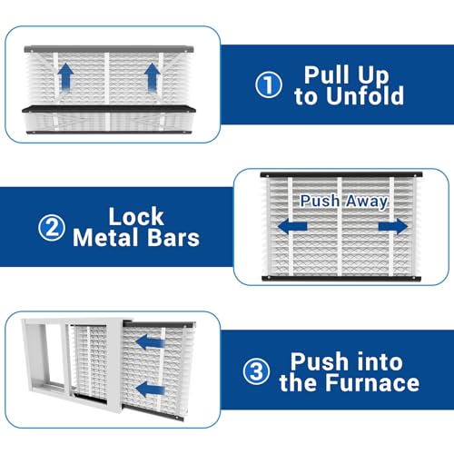 413 MERV 13 Air Filter, 16x25x4, Compatible with AprilAire, Luxunik, 1-Pack 413 [1 Pack]