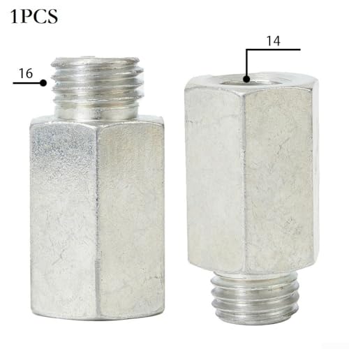 M16 to M14 Adapter Suitable for Deep Processing Techniques for Polishing Pads, Drill, Cutting Disc, Polishing Machine (Outer M16 Inner for M14) Outer M16 inner M14