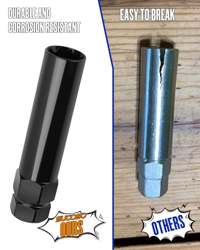 10 Spline Lug Nut Key Replacement for Bimecc TA20-19/21(Silver), TA23-21/22(Black)
