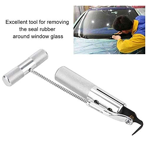 Windshield Removal Tool, Cold Knife Quick Release Professional Auto Glass Removal Tools Windscreen Glass Trim Remover Car Windshield Replacement Tools Repair Automotive Pry Cutter Tempered Steel Blade