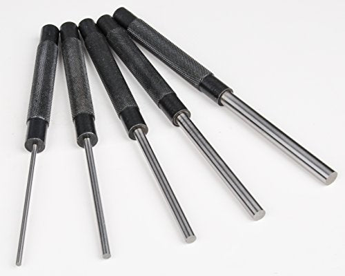Fowler 52-500-300-0, Extra Long 5 Piece Drive Pin Punch Set