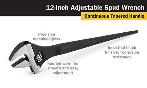 Titan 216 Adjustable Construction Spud Wrench, 12-Inch