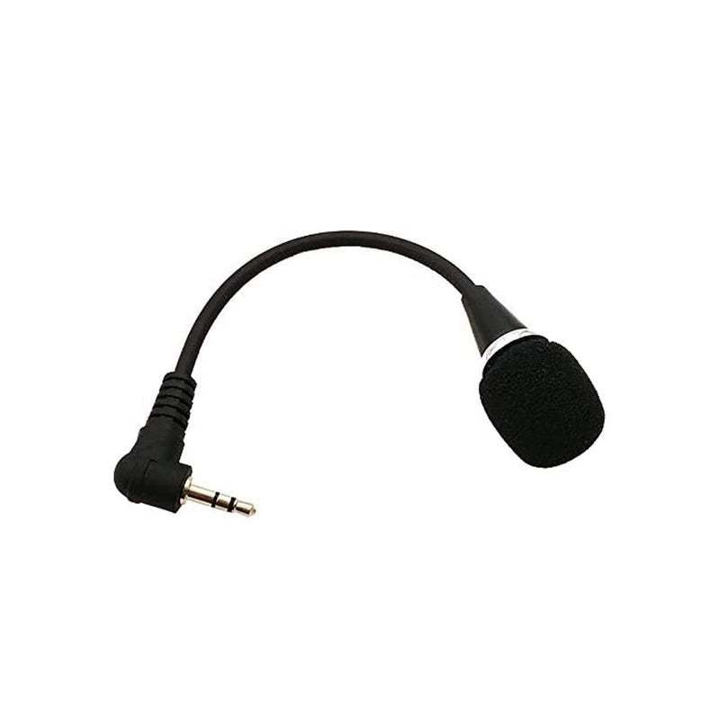 mini microphone mini notebook microphone 3.5 mm socket notebook microphone, compatible for PC laptop notebook (1 piece/black)