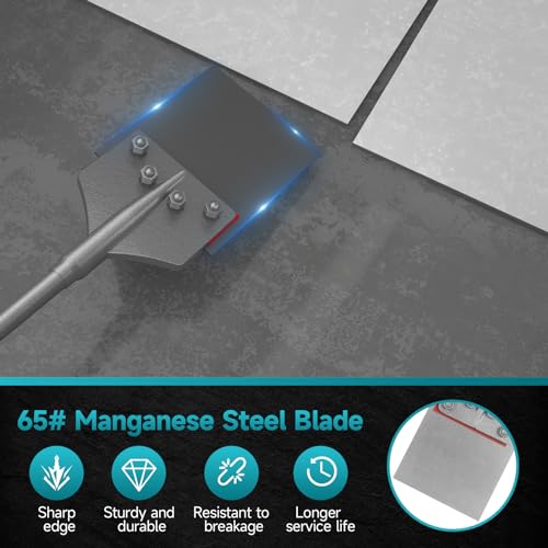 SDS-Max Shank 6 Inch Floor Scraper Chisel Bit SDS-Max Shank