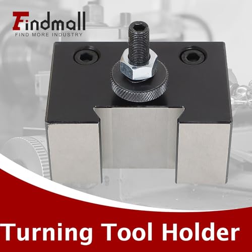 findmall BXA #4 Quick Change Heavy Duty Boring Bar Holder 250-204 Fit for 10-15" Swing Dia BXA Tool Holder