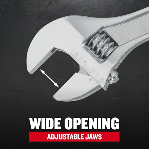 CRAFTSMAN Adjustable Wrench, 15-Inch (CMMT81625) 15IN Adjustable Wrench